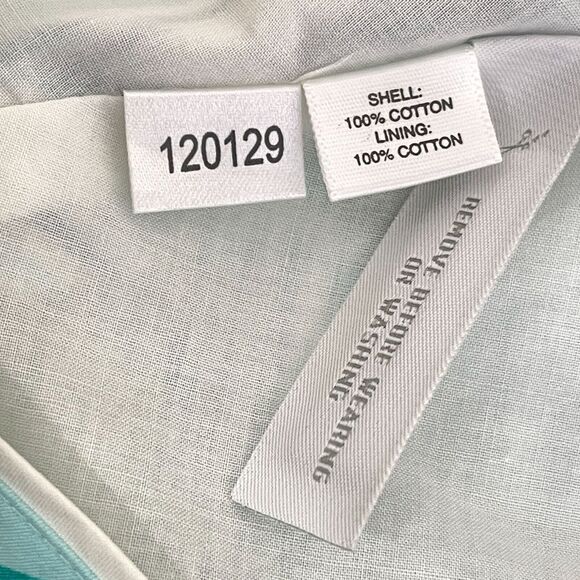 Ann Taylor Striped Halter Dress Women's Size 6 - Picture 6 of 8